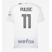 AC Milan Christian Pulisic #11 Kopio Vieras Pelipaita 2023-24 Lyhyet Hihat